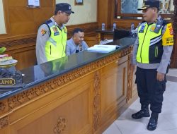 Kasatgas Preventif Operasi Mantap Brata Agung 2023 Koordinasi di kantor Bupati Badung