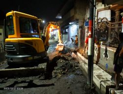 Warga Keluhkan Suara Bising Pengerjaan Proyek Gorong-gorong di Sidokapasan