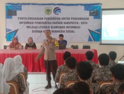 Cegah Bullying Polres Bondowoso Sosialisasikan Literasi Digital kepada Para Pelajar