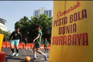 LOGO KOMPOSIT PIALA DUNIA U-17 DISETUJUI, PEMKOT SURABAYA SEGERA USULKAN DESAIN MASKOT KE FIFA