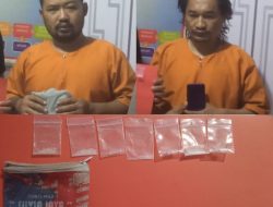 Polsek Duduksampeyan Ringkus Dua Pengedar Narkoba di dekat SPBU