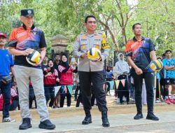 Kapolres Bangkalan Saksikan Pembukaan Tournament Bola Volly Antarpelajar
