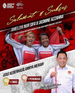 Kapolri: Dua Atlet Balap Sepeda Indonesia Harumkan Nama Bangsa