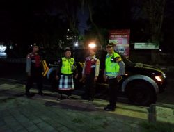 Maksimalkan Bluelight Patrol Polsek Denpasar Barat Minimalisir Kerawanan Kamtibmas Malam Hari