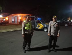 Patroli Biru Polsek Mengwi Antisipasi Jalur Rawan Kriminal