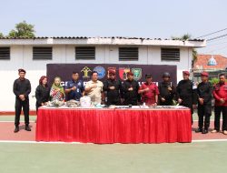 Kadivpas Jatim Pimpin Apel Lapas Bersinar dan Penggeledahan Gabungan di Kamar Blok Hunian Lapas Madiun