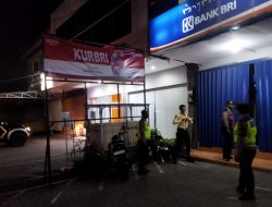 Demi Menjaga Harkamtibmas Polsek Denpasar Barat Hadirkan Bluelight Patrol