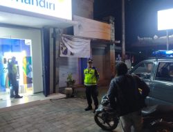 Blue Light Patrol Polsek Abiansemal Sambangi Bank Mandiri