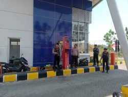 Pastikan Keamanan Logistik KPU, Polres Gresik Gelar Pengamanan Gudang Logistik
