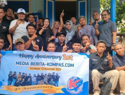 Peringati HUT ke-1Tahun Media Online dan Cetak Berita-Kompas.com Gelar Tasyakuran dan Santunan Anak Yatim