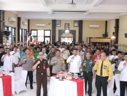 Deklarasi Pemilu Damai 2024 Polres Lamongan Pastikan Wilayah Lamongan Aman Kondusif