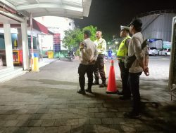 Blue light Patrol Polsek Benoa Sambangi Tempat Objek Vital Nasional.