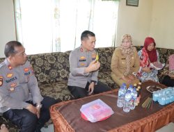Polres Nganjuk Santuni dan Bantu Memfasilitasi Pengobatan Balita Pembengkakan Jantung