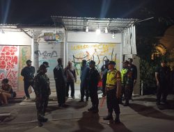 Menjelang Pemilu 2024 Polsek Kuta Utara Gelar Patroli Tiga Pilar.