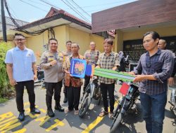 Tak Percuma Lapor Polisi, Polres Ngawi Berhasil Temukan dan Kembalikan Motor Warga Yang Hilang