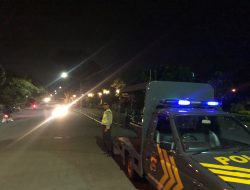 Blue Light Patrol Polsek Mengwi Atensi Kawasan DTW Taman Ayun