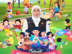 Hari Anak Sedunia 2023, Gubernur Khofifah Serukan Dunia Penuhi Hak Anak-Anak Palestina