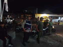 Patroli Tiga Pilar Polsek Denpasar Barat Menjaga Keamanan Jelang Pemilu 2024