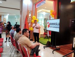 Bawaslu Kota Surabaya Launching Pojok Pengawasan Pemilu 2024