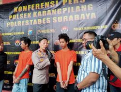 Polisi Berhasil Amankan Dua Kurir Narkoba di Surabaya, Ribuan Butir Pil Koplo Disita