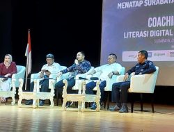 Hadir di FGD SMSI Surabaya, Wali Kota Eri Ajak Ratusan Pelajar Bijak Gunakan Media Sosial