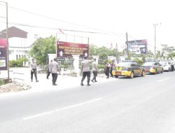 Polres Nganjuk Gelar Patroli Skala Besar Cegah Potensi Konflik Jelang Pemilu 2024
