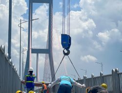 Pastikan Pasokan Listrik Andal pada Interkoneksi Jawa Madura, PLN Rampungkan Saluran Kabel Tegangan Tinggi 150 kV Kedinding – Tx Bangkalan Sirkit 4 (Jembatan Suramadu)