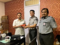 Perkuat Pengamanan, Lapas Kelas I Madiun Terima Senjata Less Lethal Baru