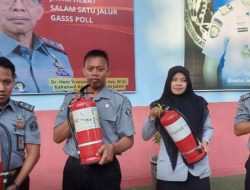 Kalibrasi Alat Pemadam Api Ringan, Antisipasi Gangguan Kamtib