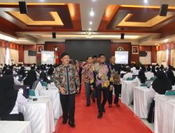 Kapolres Sumenep Dampingi Bupati Pantau Seleksi CASN 2023 di Kampus UNIBA Sumenep
