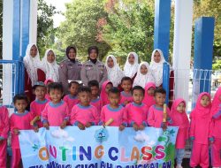 Kenali Rambu Lalu Lintas, Satlantas Polres Bangkalan Gelar Polisi Sahabat Anak
