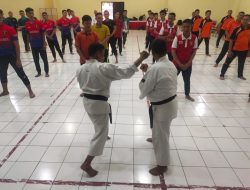 Persiapan Pembukaan Graha Kempo, Lapas Surabaya Perdana Latihan Kempo Bersama FKI Jawa Timur