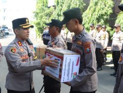Polres Sumenep Salurkan Bantuan Kemanusian Untuk Palestina