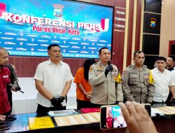 Menggelapkan Dana Korban Nasabah, Akhirnya Satreskrim Polres Blitar Berhasil Melumpuhkan Tersangka