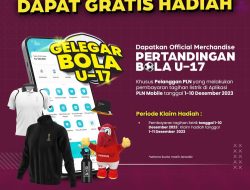 Bayar Tagihan Listrik PLN Rp 100 Ribu Dapat Official Merchandise Piala Dunia U-17, Ini Caranya