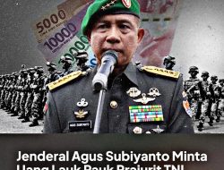 Sudah Waktunya Polri Non Fasilitas Beserta Keluarga, Terkait Wewenang , Uang Lauk Terlalu Besar