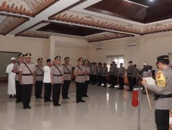 Kapolresta Pimpin Sertijab Enam pejabat Utama Polresta Denpasar