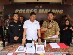Ungkap TPPO Polres Malang Amankan Dua Suami yang Tega Jual Istri Melalui Aplikasi Online