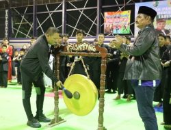 Buka Kejuaraan Pencak Silat, Bupati Dukung Pesilat Sampang Naik Level
