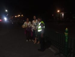 Ciptakan Harkamtibmas Polsek Mengwi Gelar Patroli Biru