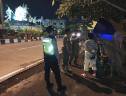Polsek Mengwi Gelar Patroli Biru di Kawasan Patung Rama Shinta