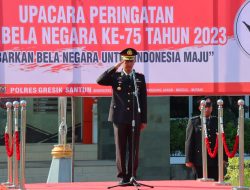 Polres Gresik Peringati Hari Bela Negara Ke-75