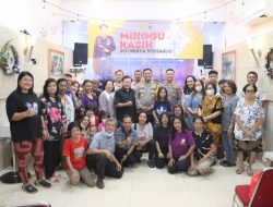 Minggu Kasih dan Bakti Sosial Polresta Sidoarjo di Gereja Mahanaim Pondok Mutiara Sidoarjo