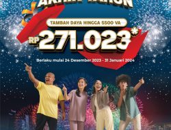 Spesial Sambut Tahun Baru, PLN Gelar Promo Tambah Daya Hingga 5.500 VA, Hanya Rp271.023