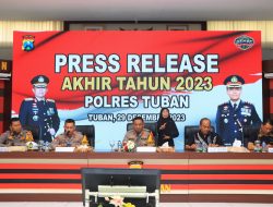 Sepanjang Tahun 2023, Polres Tuban Sukses Tuntaskan Kasus Peredaran Narkoba