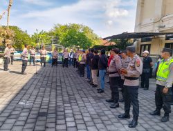 Pastikan Kondusif, Polsek Denbar Gelar Apel Kesiapan Pengamanan Malam Tahun Baru 2024