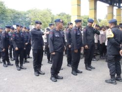 Polres Sumenep Terjunkan 182 Personel Pengamanan Babak Penyisihan Liga 3 di Stadion Ahmad Yani