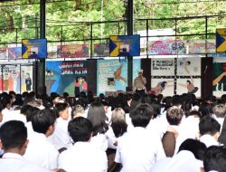 Tingkatkan Keselamatan Jalan, Satlantas Polresta Malang Kota Aktif Edukasi Lalu Lintas di Sekolah