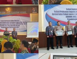 Polres Bangkalan Sabet 3 Penghargaan dari KPPN Pamekasan