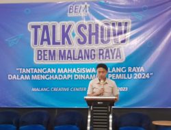 Polres Malang Kota Ajak Mahasiswa Jadi Pemilih Cerdas dan Tidak Golput